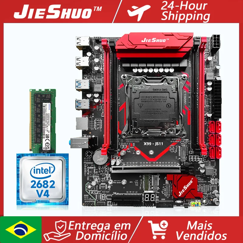 X99-JS11 LGA 2011-3 + 제온 E5-2682 V4 + 16GB DDR4 |   PC 게이머용 M.2 NVMe/SATA 키트 썸네일 7