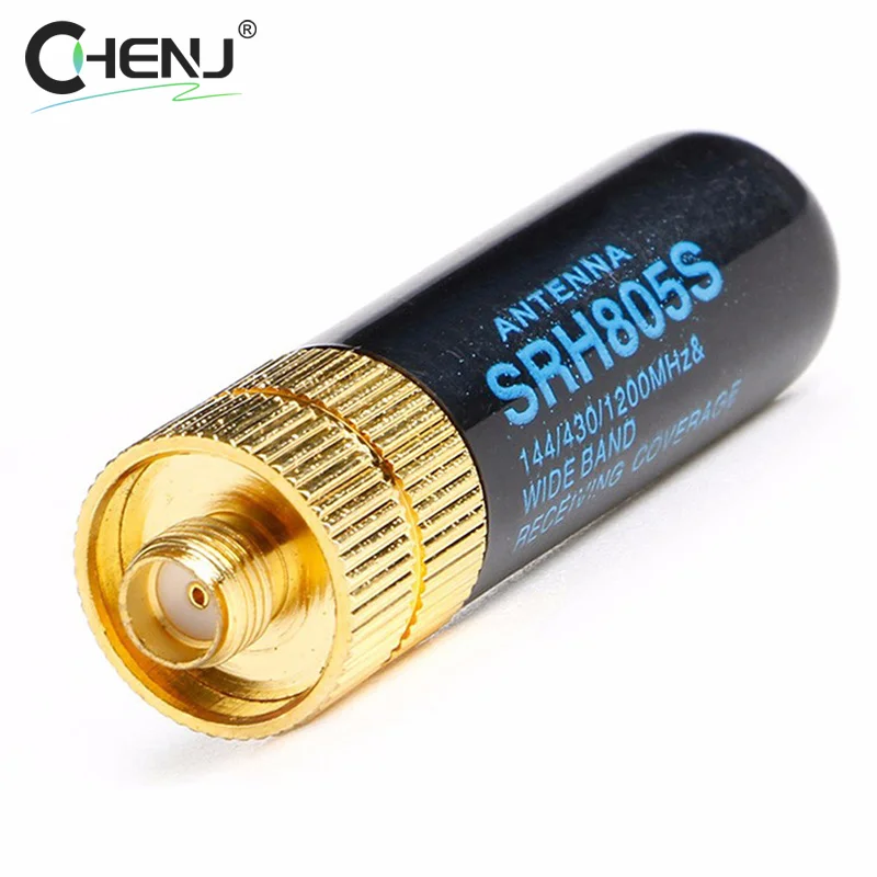 1pc Mini SRH-805S 5CM SMA-F Female Dual Band Antenna 50OHM For BAOFENG UV-5R BF-888S Radio SRH-805S Antenna 10W