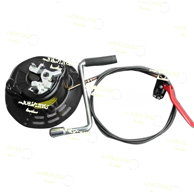 

For Mini Tillage Machine Hand-Cranked Pull-Free Start 173F178F186F188 Pull Plate Vertical Air-Cooled Diesel Engine Starter