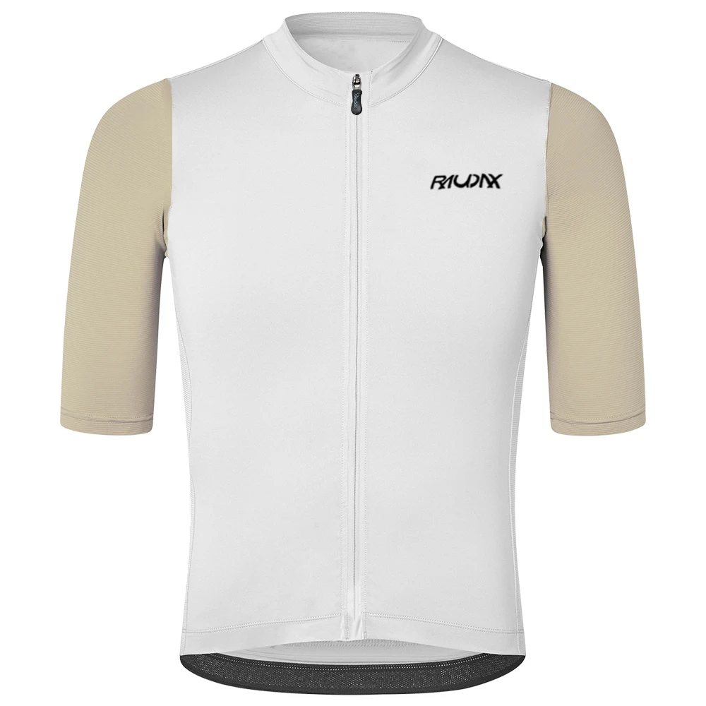 Raudax Zweifarbige Fahrradtrikots Unisex Fahrradbekleidung Bike Maillot Sport Langarm Ropa Hombre Fahrradshirts – Detail 2