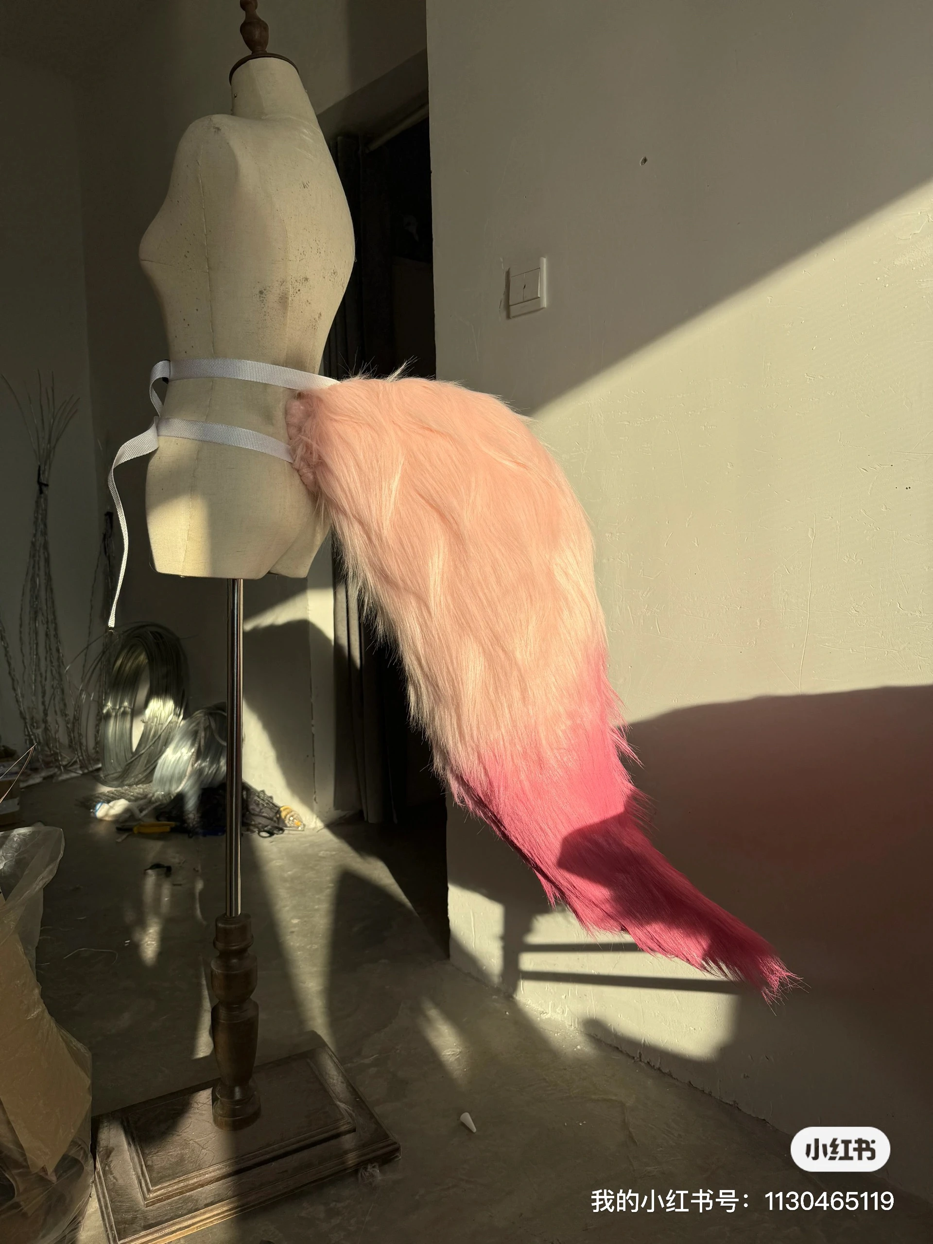 Game Honkai：Star Rail Jiao qiu Fox Tail Prop Cosplay Replica Props Decoration Character Accessories for Christmas Halloween