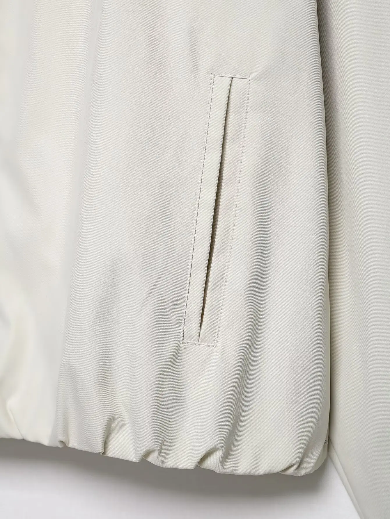 BB6501 ZA25 summer new European and American style elastic hem long sleeved lapel pilot jacket jacket 4341726