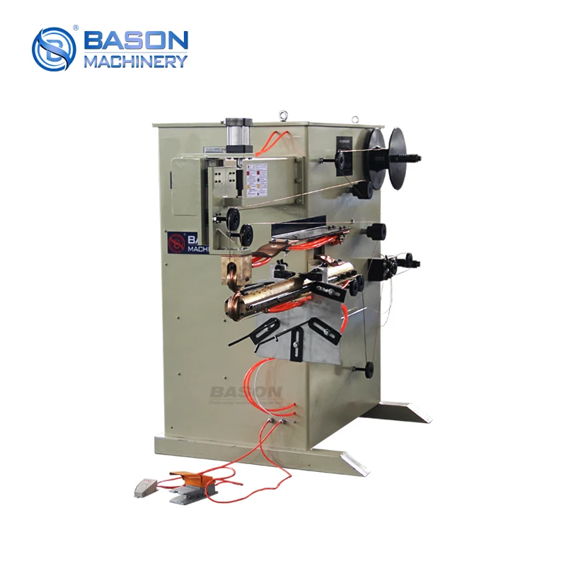 Air Duct SWM 800 Copper Wire Welding Machine Round Duct Longitudinal Seam Welder for HVAC Ventilation Pipe Making