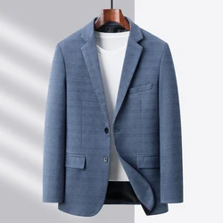 Men's 2024 High-quality Fashion Handsome Autumn New Long-sleeved Suit Casual Business Casual Suit Single West  Blazer Masculino