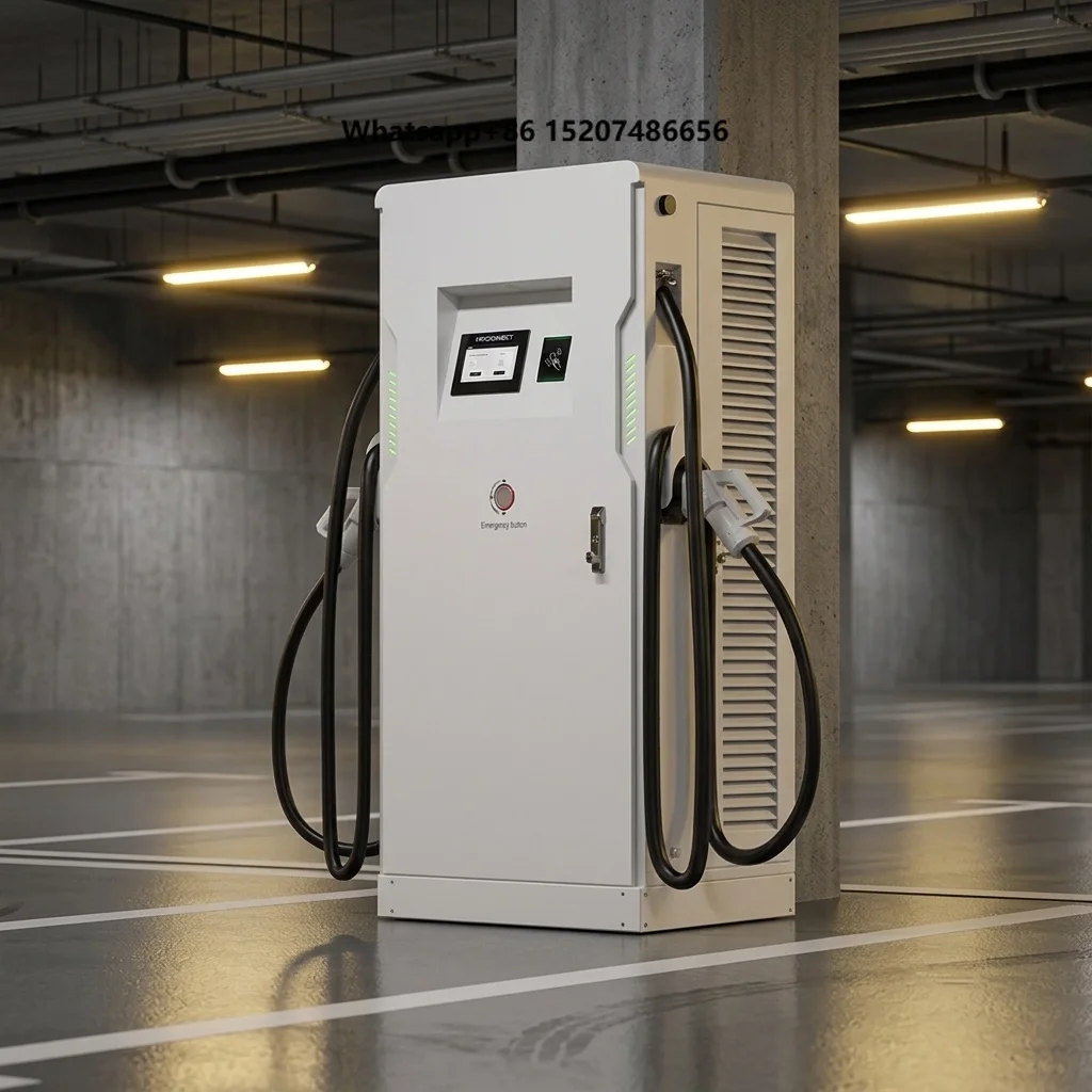 High Quality EV Charger Pile Stable Charging Pile Low Power Consumption Electric Car Charging Station with Good Performance