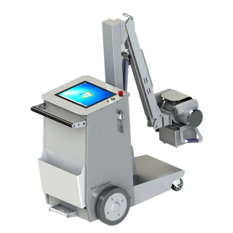 Touch Screen 32KW High Frequency X-ray System, Excellent Quality Mobile Digital X ray Machine