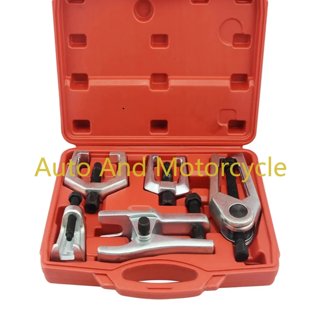 5 in 1 Front End Service Tool Kit Ball Joint Tie Rod Pitman Arm Puller Removers Press Type Ball Joint Separator Car Repair Tools