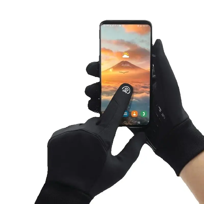 

Motocross Motorcycle Riding Touchscreen Gloves Women Autumn Winter Warm Nonslip Motobike Cycling Glove Outdoor Sports Running