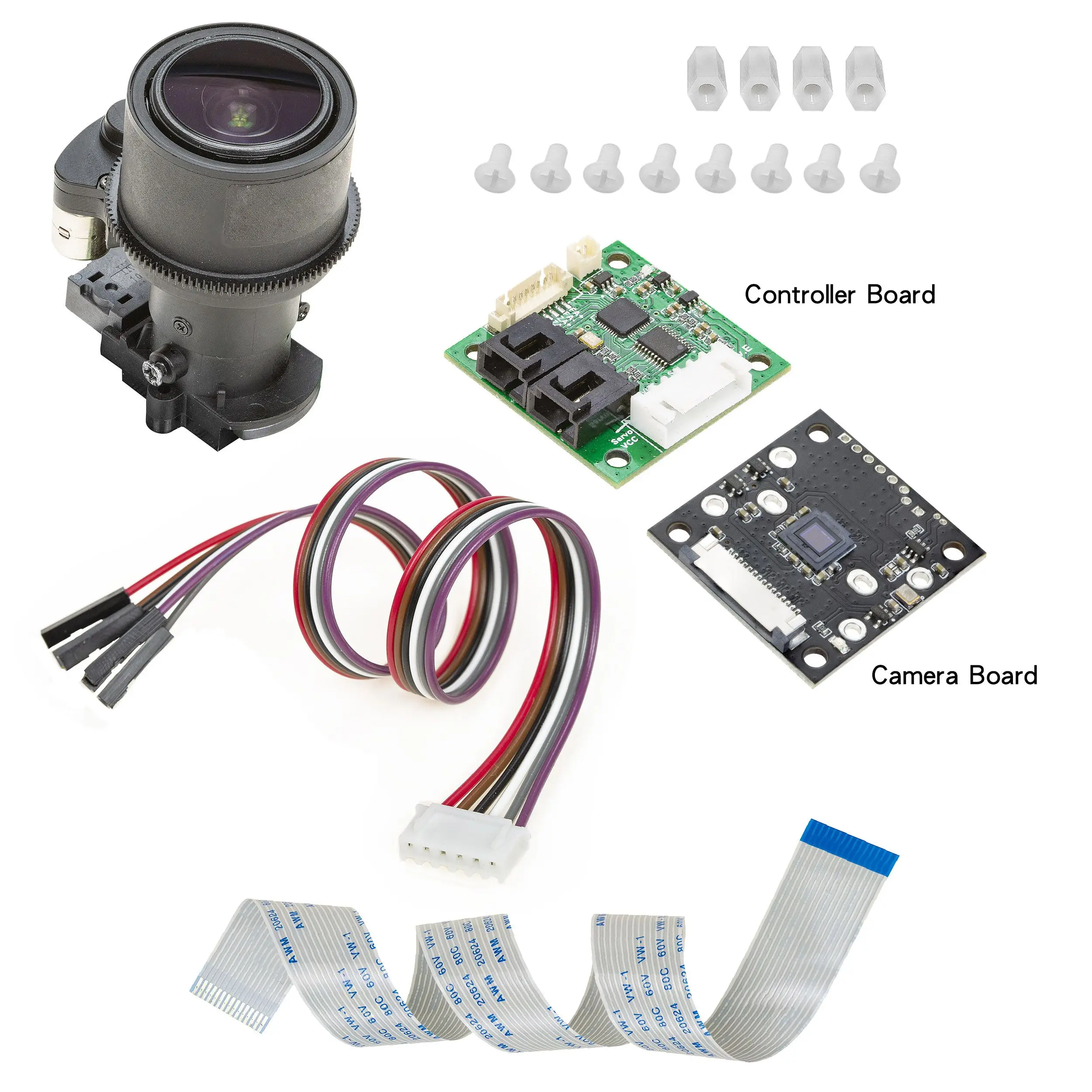 Kamera PTZ Arducam 5MP 1080p Pan Tilt Zoom dla Raspberry Pi 4/3B+/3