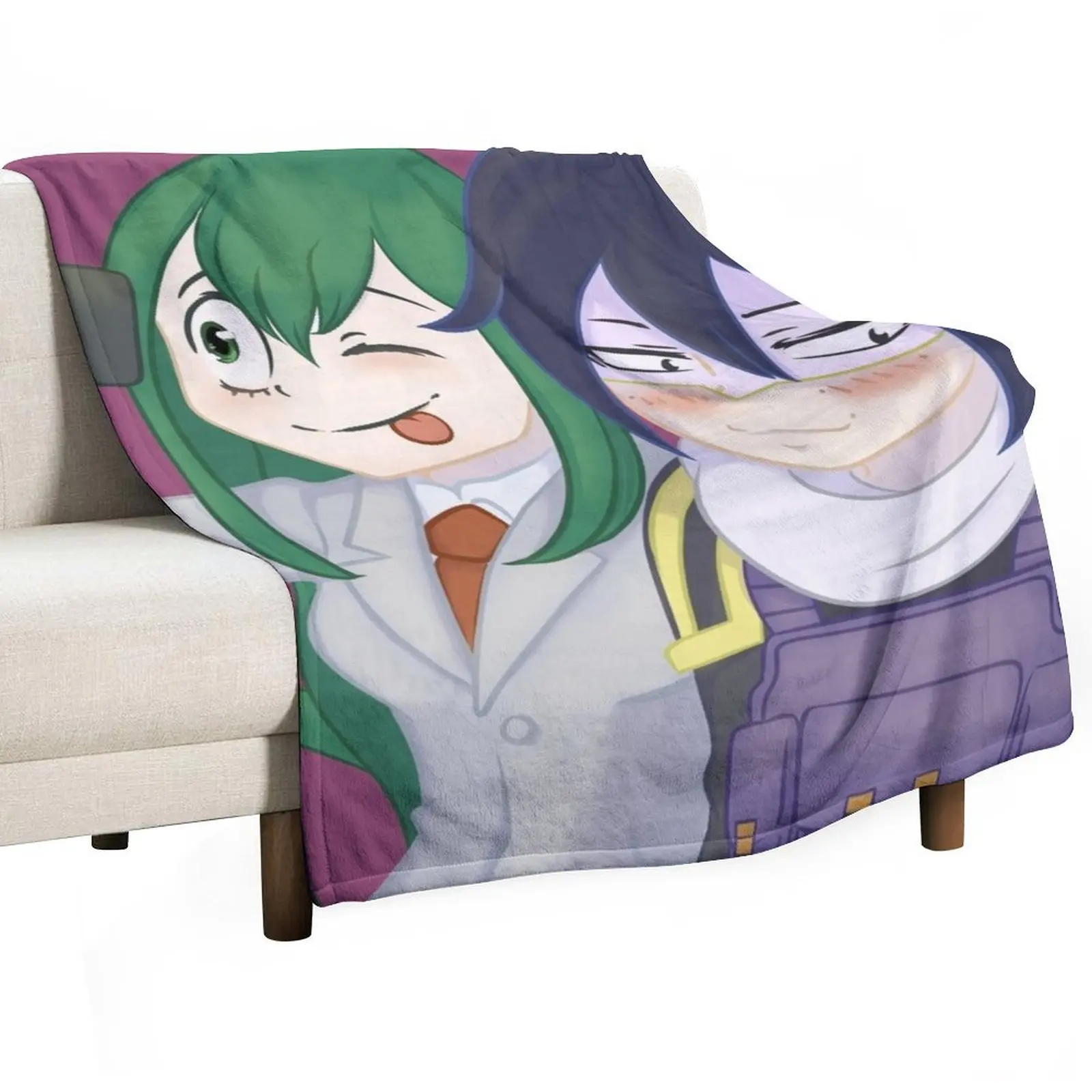 

Froppy + Suneater Selfie Throw Blanket Custom Hairy Sleeping Bag for winter Blankets