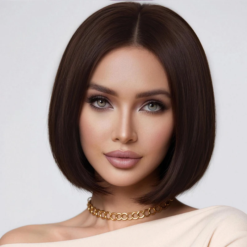 cabelo-sintetico-liso-castanho-escuro-de-12-polegadas-com-risca-central-bem-definida-perfeito-para-mulheres-urbanas-criarem-um-visual-natural