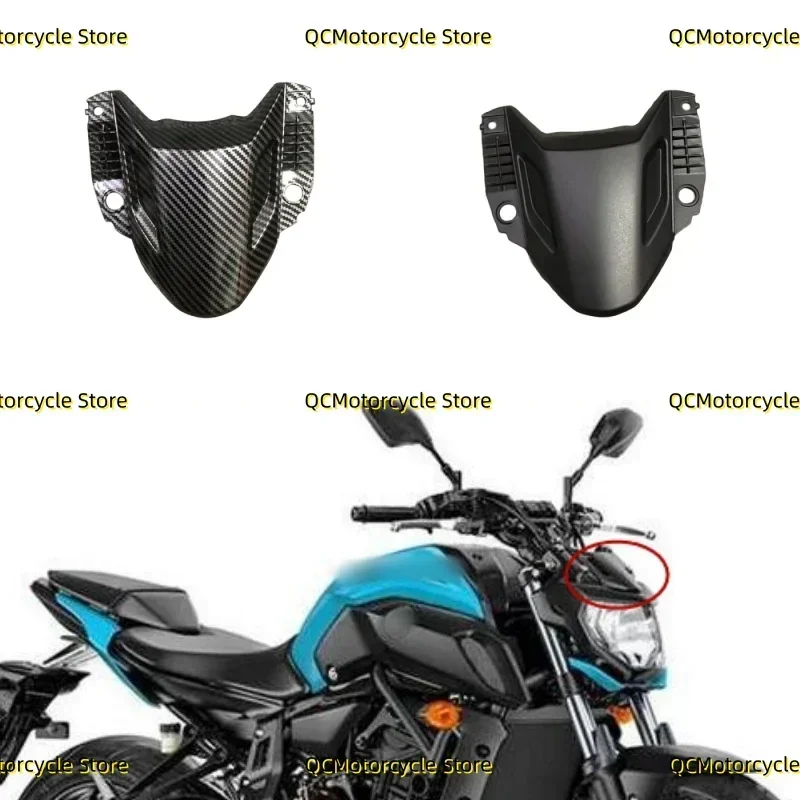 

Motorcycle Middle Head fairings Front Headlight Cover Fit For YAMAHA FZ07 MT07 FZ-07 MT-07 MT 07 2018 2019 2020