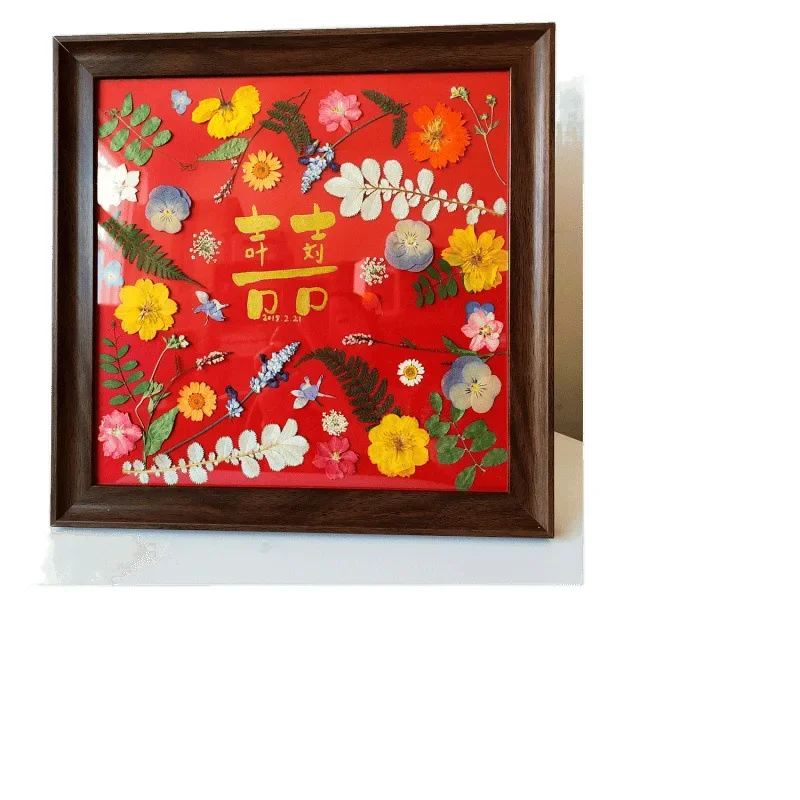 

Happy word photo frame embossing DIY to give girlfriends creative wedding gifts Happy word photo frame newcomer gifts