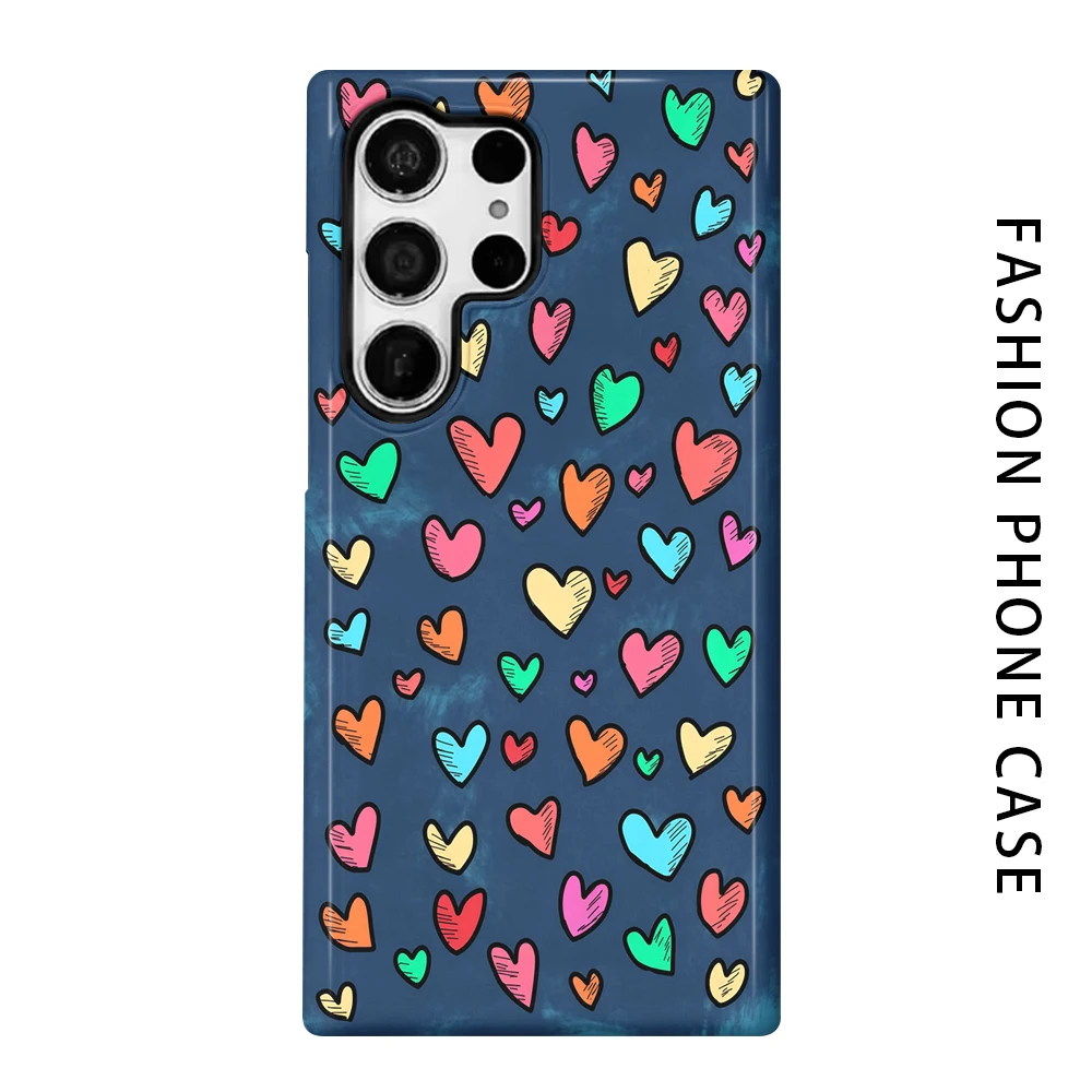 Sky Whisper Phone Case for For Samsung Galaxy S26 S25 S24 S23 S20 FE A56 A36 Ultra Glossy HD Hard Cover Film Shell