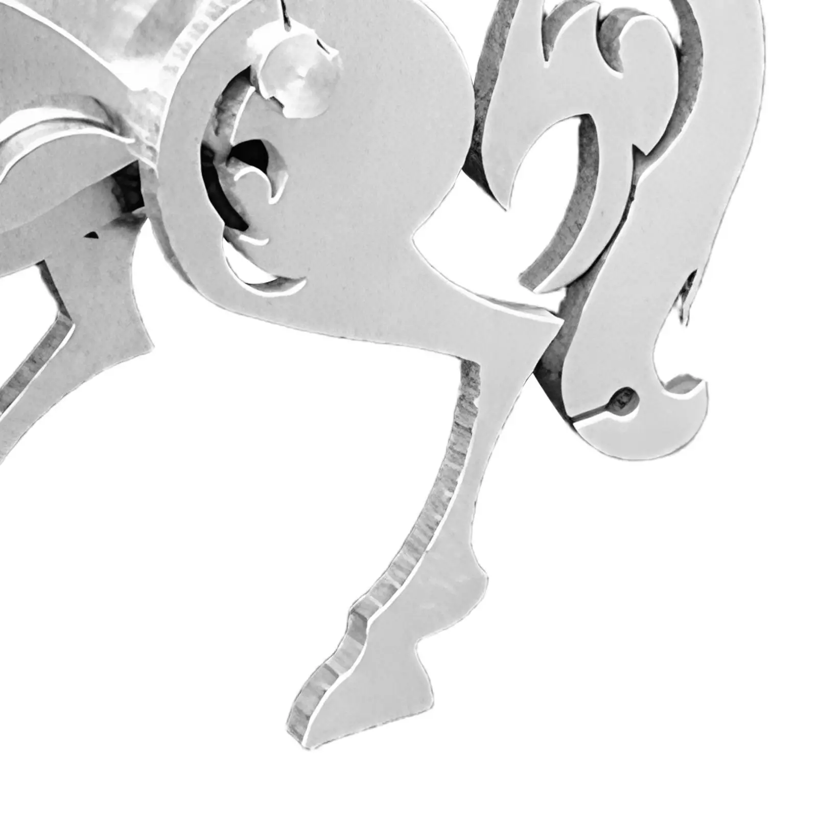 3D 금속 동물 퍼즐 게임 장식용 스테인리스 스틸 워크래프트 DIY 키트 분리형 직소 퍼즐 생일 선물 장난감 가정용