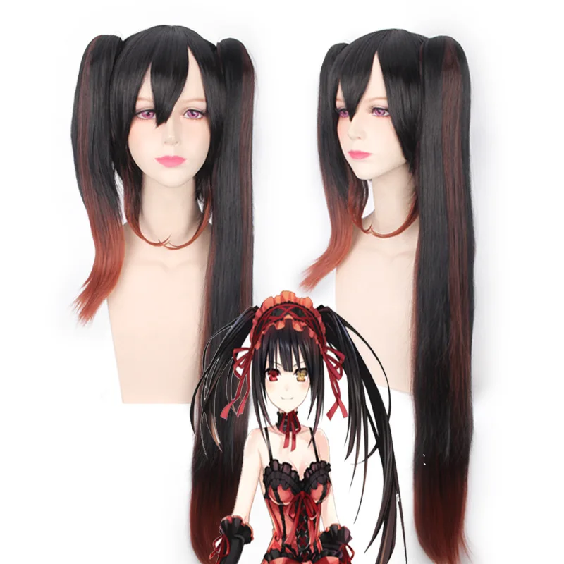 

Synthetic Cosplay Wig Short Asymmetrical Gradient Hair Heat Resistant Fiber for Party Anime Role Play Women Costume