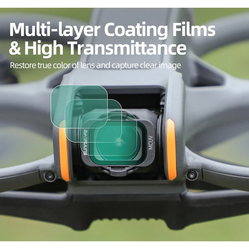 Для DJI Avata 2 светильник-вниз фильтр ND64 ND128 фильтр для съемки Subtractive ND16 фильтр для DJI Avata 2 аксессуары