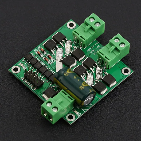 

12/24V 7A 160W Dual DC Motor Driver Module