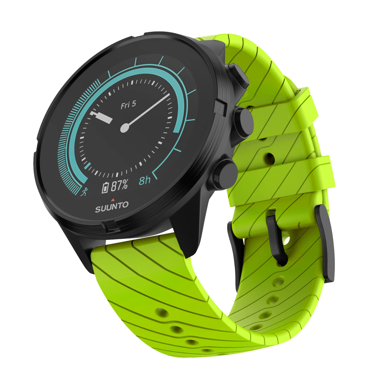 Bracelet de rechange en Silicone spartiate pour montre connectée de sport Suunto 7 D5, pour Suunto 9 9 Baro 9