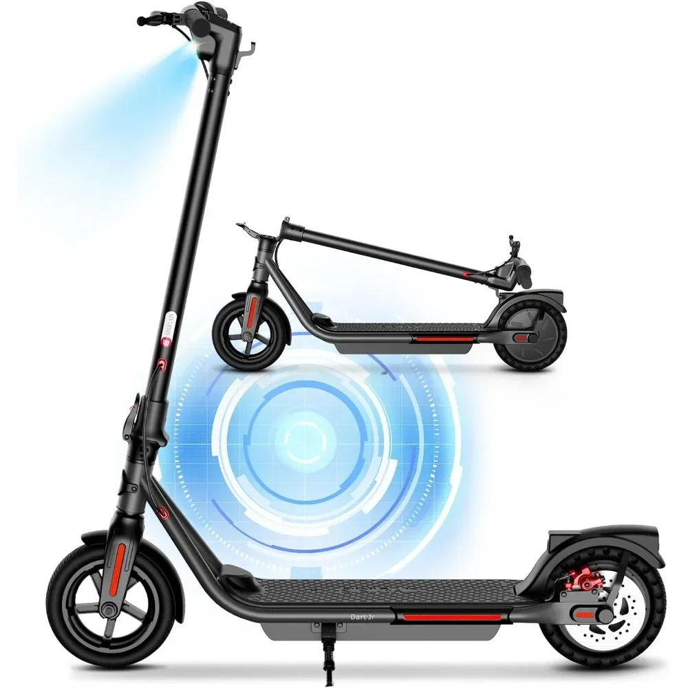 Range Tires,Long E-Scooter Solid Electric for Foldable Speed