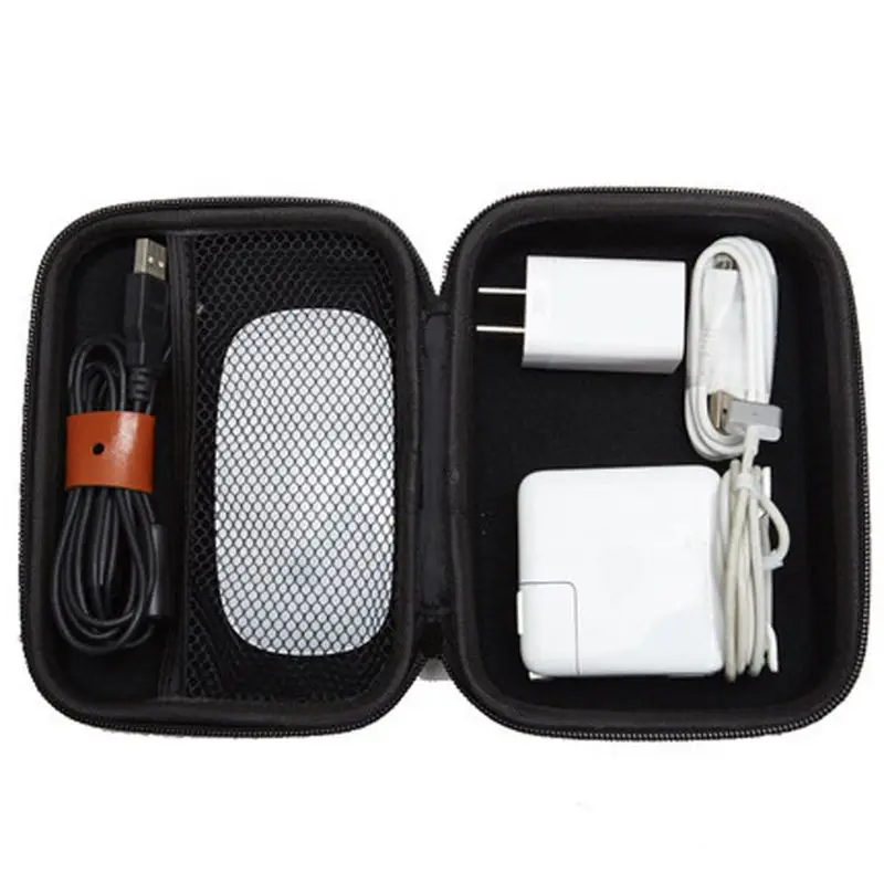 EVA Hard Case For Apple Pencil Magic Mouse Magsafe Power Adapter Carry Case Apple Computer Charger Mouse Storage Bag Computer