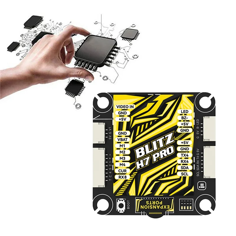 CYGJ-For Iflight BLITZ H7 Pro Flight Controller For FPV Drone Supports Betaflight And Ardupilot Firmware