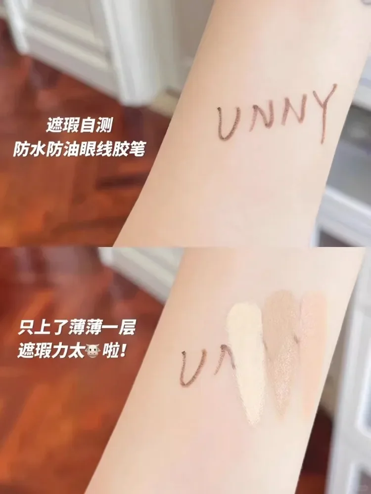 Unny Concealer Palette Full Coverage Cream Matte Highlighter Moisturize Conceal Dark Eye Circles Rare Beauty Face Base Cosmetics