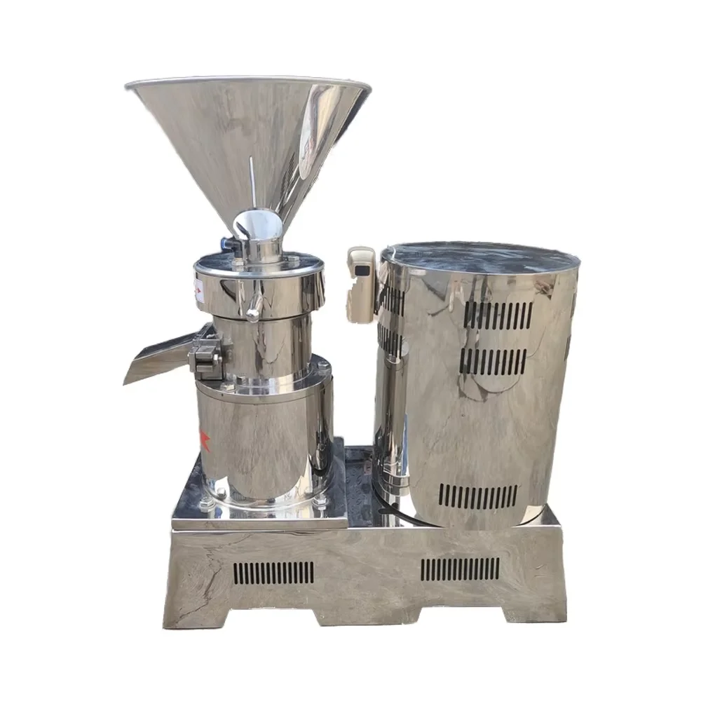 

JM120 Type Stainless Steel Colloid Mill for Nuts Processing Bone Mud Fruit Raw Material Grinder for Peanut and Sesame