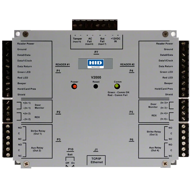 

HID VertX V2000 card reader interface/network controller