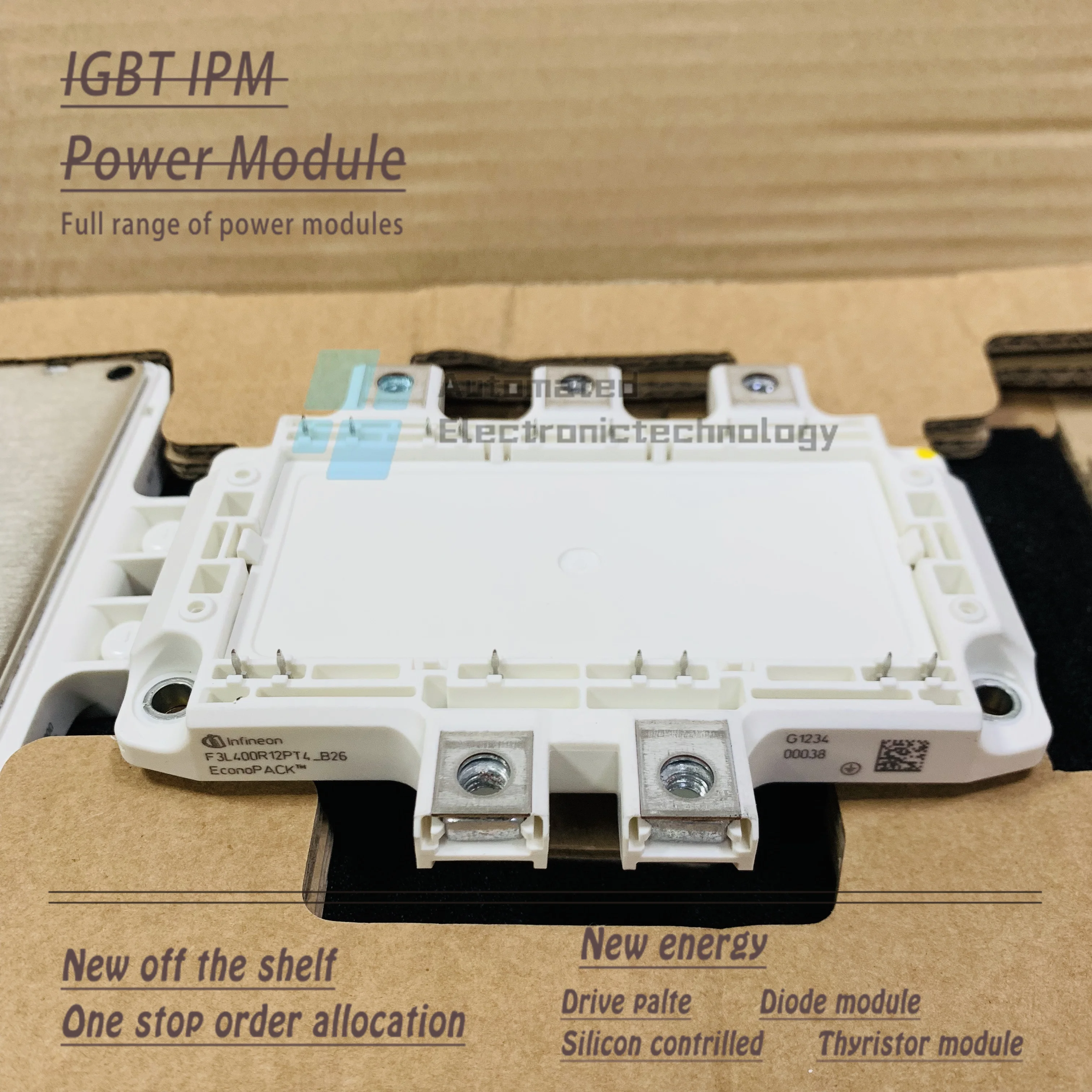 

F3L400R12PT4P_B26 F3L400R12PT4_B26 F3L300R12PT4_B26 F3L300R07PE4 New or second-hand transistor IGBT modules