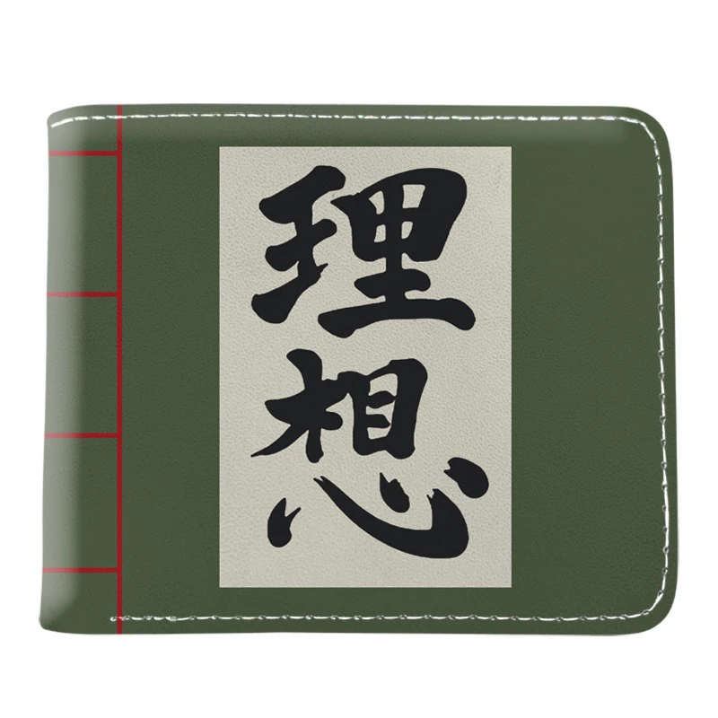 Anime Wallet of Bungo Stray Dogs Nakajima Atsushi Short Bilfold Purse Clip Wallet for Boys Girls Trendy Gift