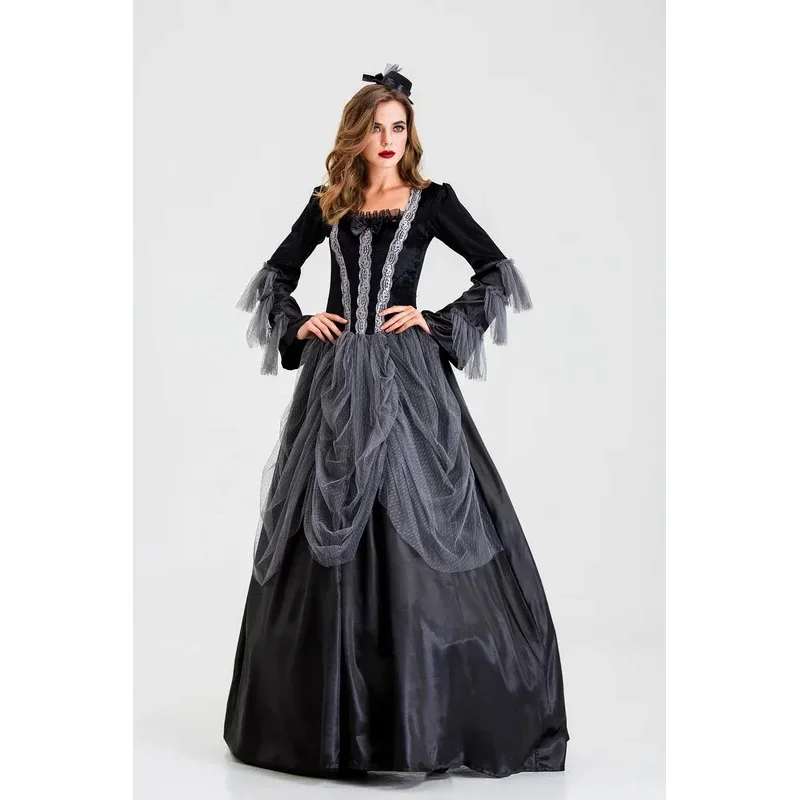 ปาร์ตี้ตลกเครื่องแต่งกายผู้ใหญ่น่ากลัวฮาโลวีนเครื่องแต่งกายผู้หญิงชุดแม่มดผู้หญิงGorgeousแวมไพร์ชุดแม่มดG3611
