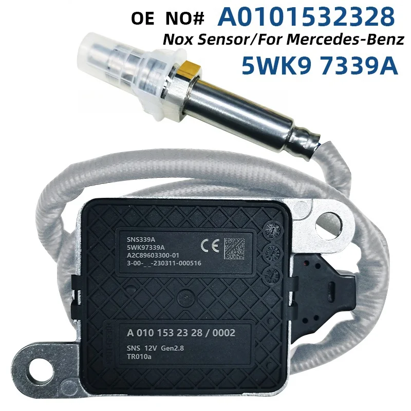 

5WK97339A A0101532328 Original New Nitrogen Oxygen NOx Sensor For Mercedes-Benz DDE Detroit DD13 DD15 DD16