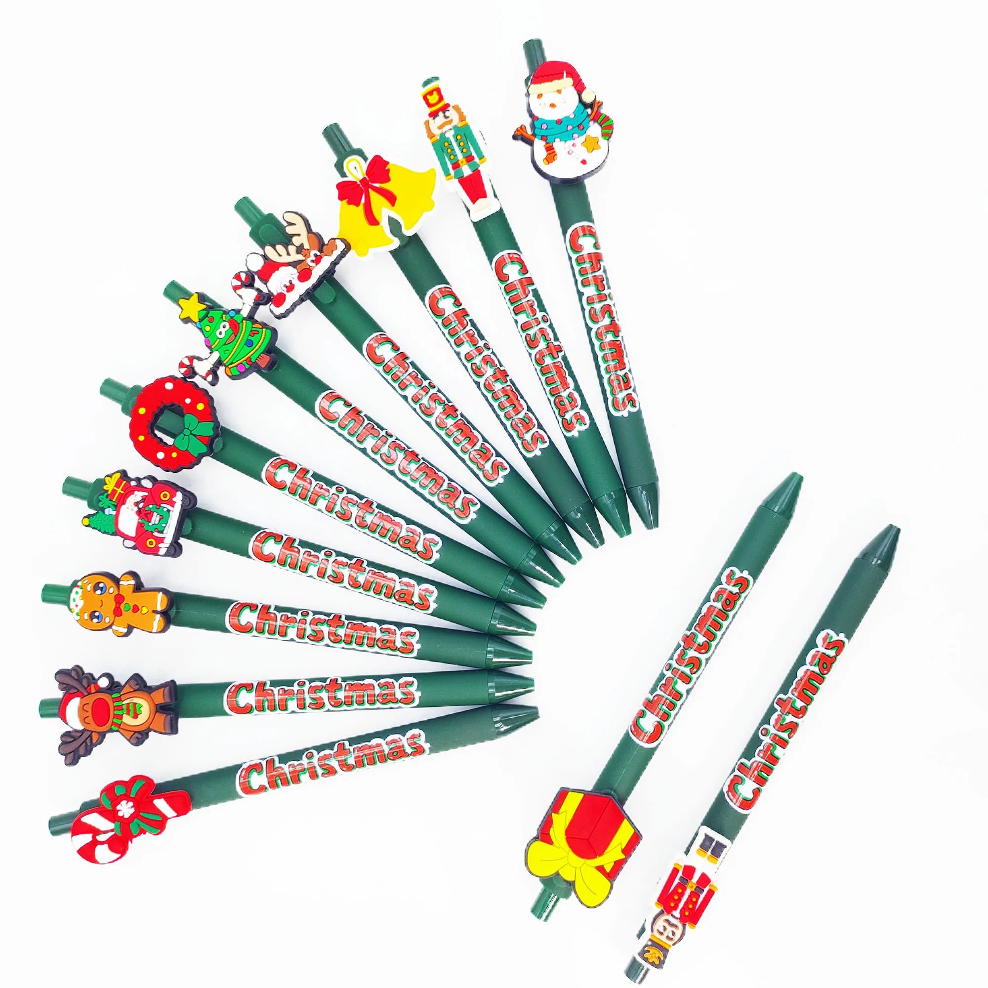 

12/24 шт. шариковая ручка на рождественскую тематику подходит для студентов, пишущих и прессы ручек в качестве предпочтительного рождественского подарка.
