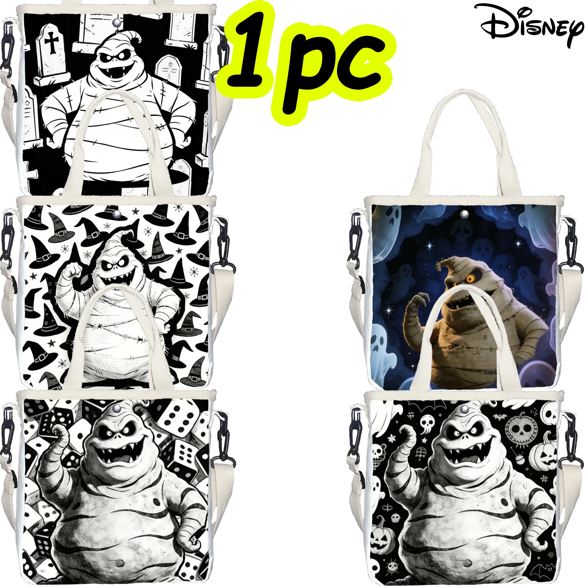 

Disney The Nightmare Before Christmas Oogie Boogie Man Handbag Elegant Cute Single Shoulder Bag for Women gift fashion