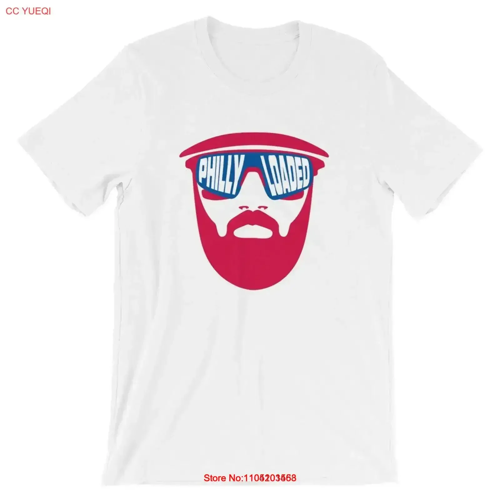 Philly Loaded Shades T Shirt vintage Washed Stylish Top For Everyday Wear Casual Breathable graphic Slightly Stretched vintage