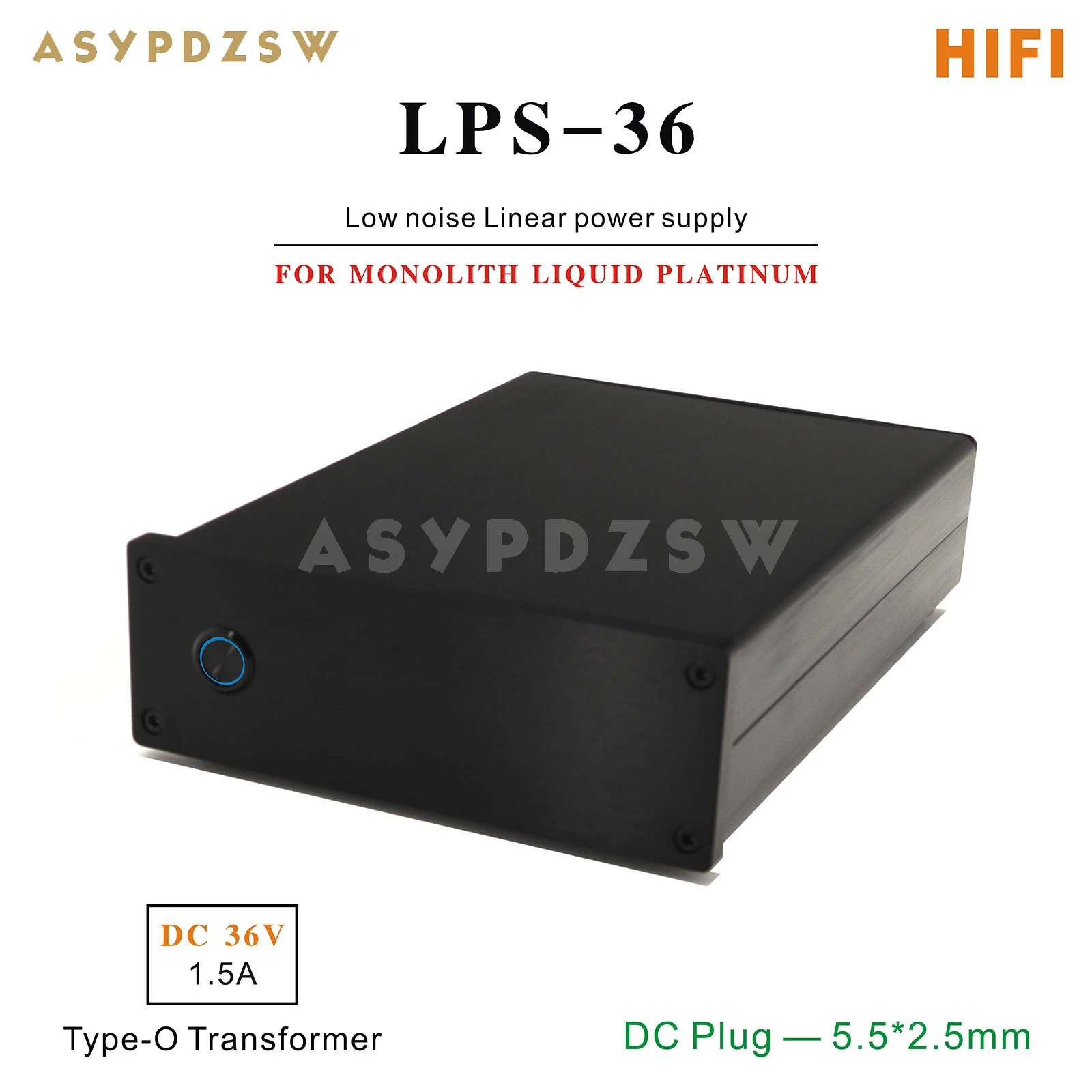 

LPS-36 HIFI Low noise Linear power supply For Monolith Monoprice Liquid Platinum Alex Cavalli DC 36V