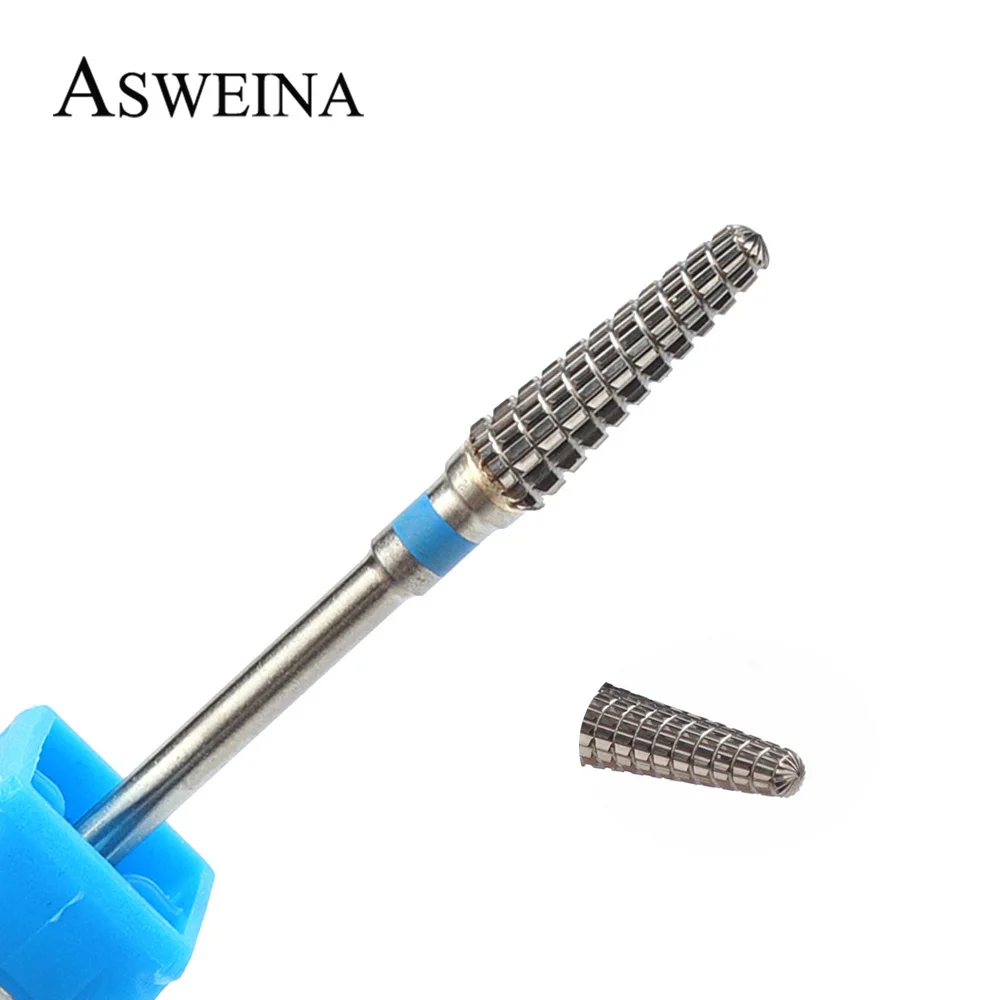 1pc Carbide Nail Drill Bit Manicure Fills Rotary Milling Cutter Electric Gel Remove Polishing Burr Cuticle Nails Accessories