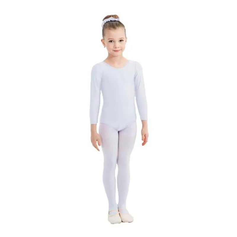 Speerise-trajes de Ballet para niños, mono de baile de manga larga, leotardo de gimnasia para niñas, ropa de bailarina con tutú de Ballet баernu