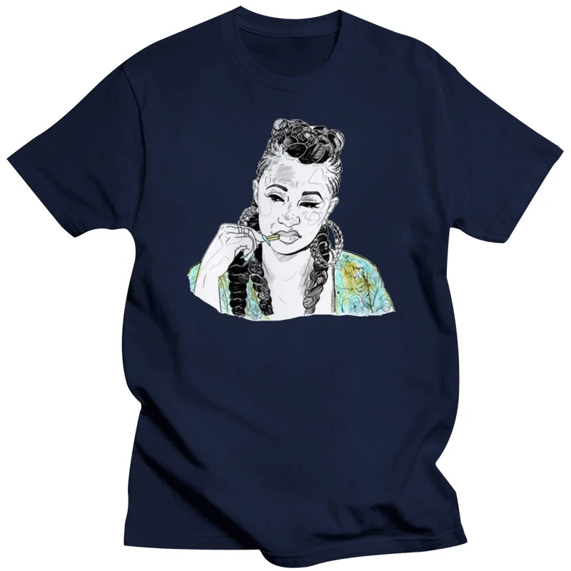 Cardi B T Shirt Cotton Merch Rap Tshirt Shirts for Women Girls Men Cardi-B Clothing Finesse Clothes