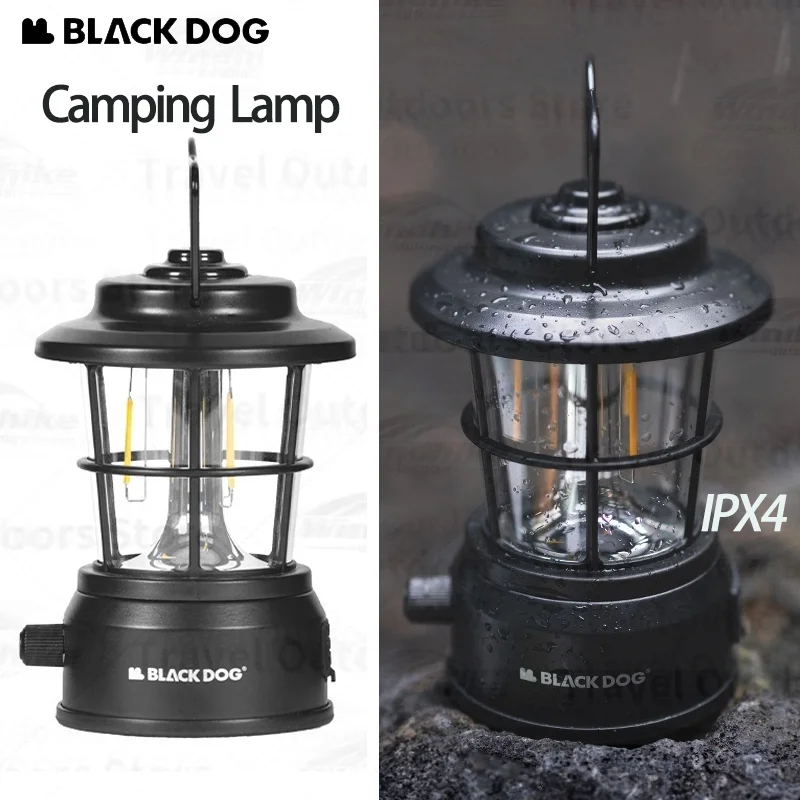 Naturehike Blackdog Camping Hanging Lamp Outdoor Led Lighting Tent Lantern Floodlight Waterproof Ipx4 Portable Ultralight Light