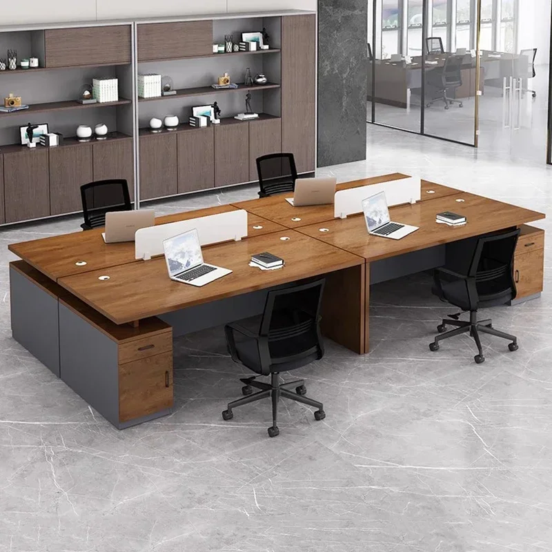 

Large Wooden Office Desk Study Standing Executive Computer Drawer Office Desk Organizers Storage Design Ufficio Home Furniture