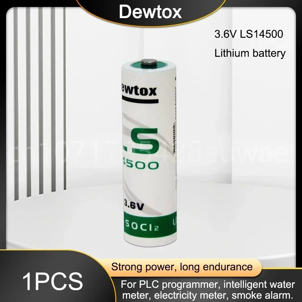 1PCS LS14500 3.6V Lithium Batterij voor Gasmeter PLC Machine Tools Real Time Klok Touch Screen ER14505 Li-Ion Batteria