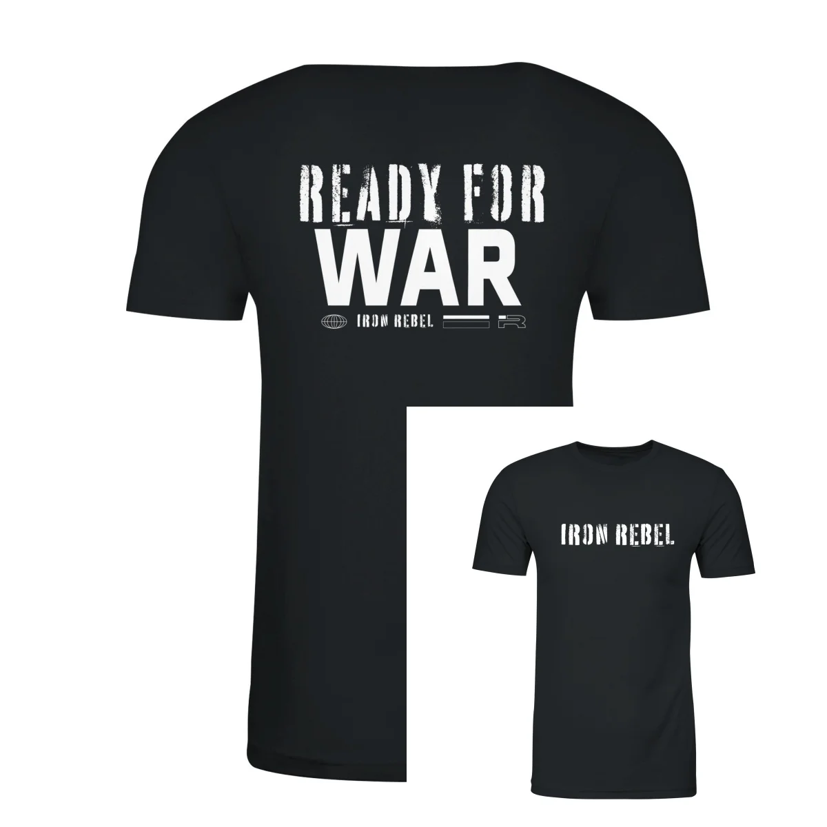 New Ready for War 2.0 Tee (Black) _ Perfect for Bodybuilders & Powerlifters