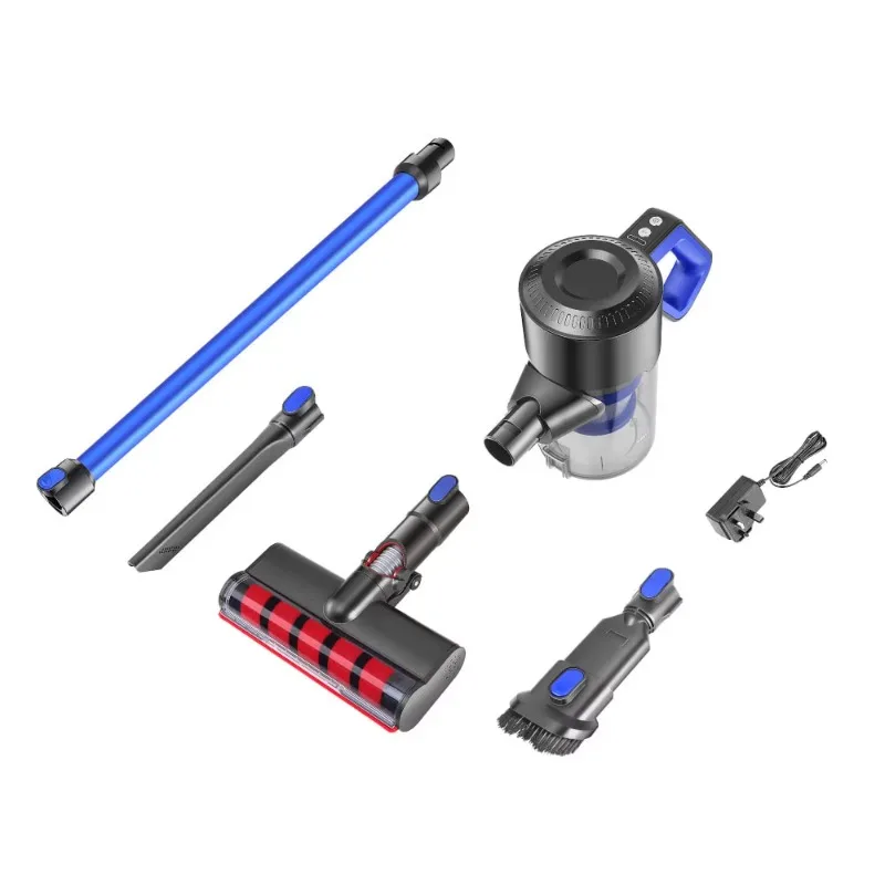 9KPa Strong Suction Cordless Vacuum Cleaner Handheld Wireless Rechargeable Bagless for Cars Hotels USB Power