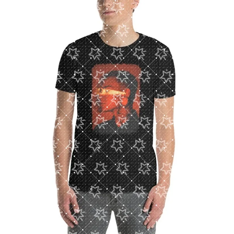 New Heavy Metal Series Band Support Short Sleeve Cotton Casual Fashion T-shirt Comfortable Surrounding T-shirt