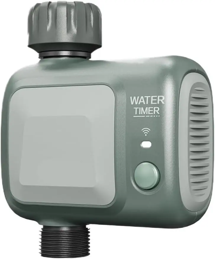 

Rain Ling 1 Outlet WiFi Wireless Water Timer Garden Hose Irrigation System APP Remote Control Valve Lawn Perfect Remote