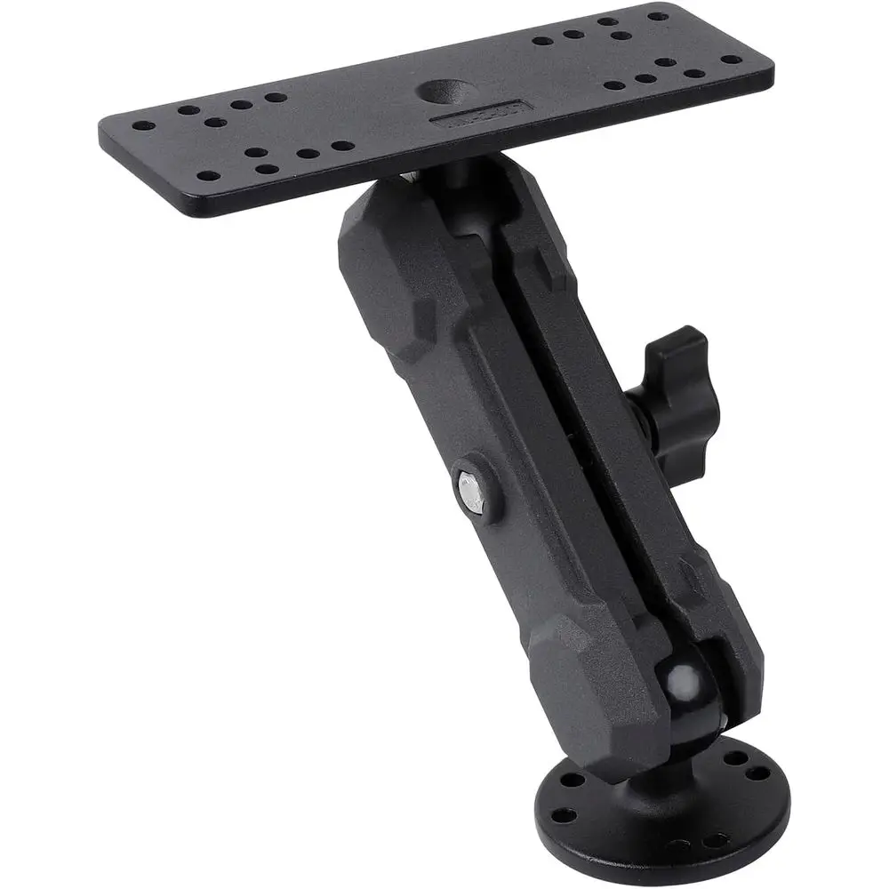 

Aluminum Alloy Fish Finder Mount with C Size 1.5" / 38mm Ball, 5.9" Arm Marine Electronic Mount Compatible with Garmin,Humminbir