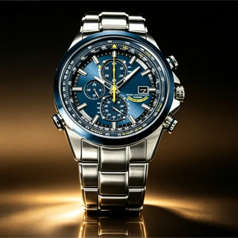 2026 New High Quality Men's Watch Luxury Trend Night Light Multi Functional Timing Date Quartz Watch Men's Gift Reloj De Hombre