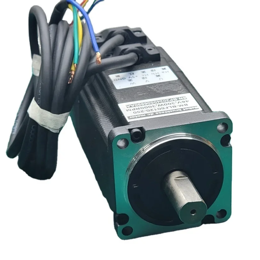 New reliable 300w dc motor for automatic machine high durable 3000rpm 1Nm 36/48V Nema 24 brushless dc motor 300w with hall